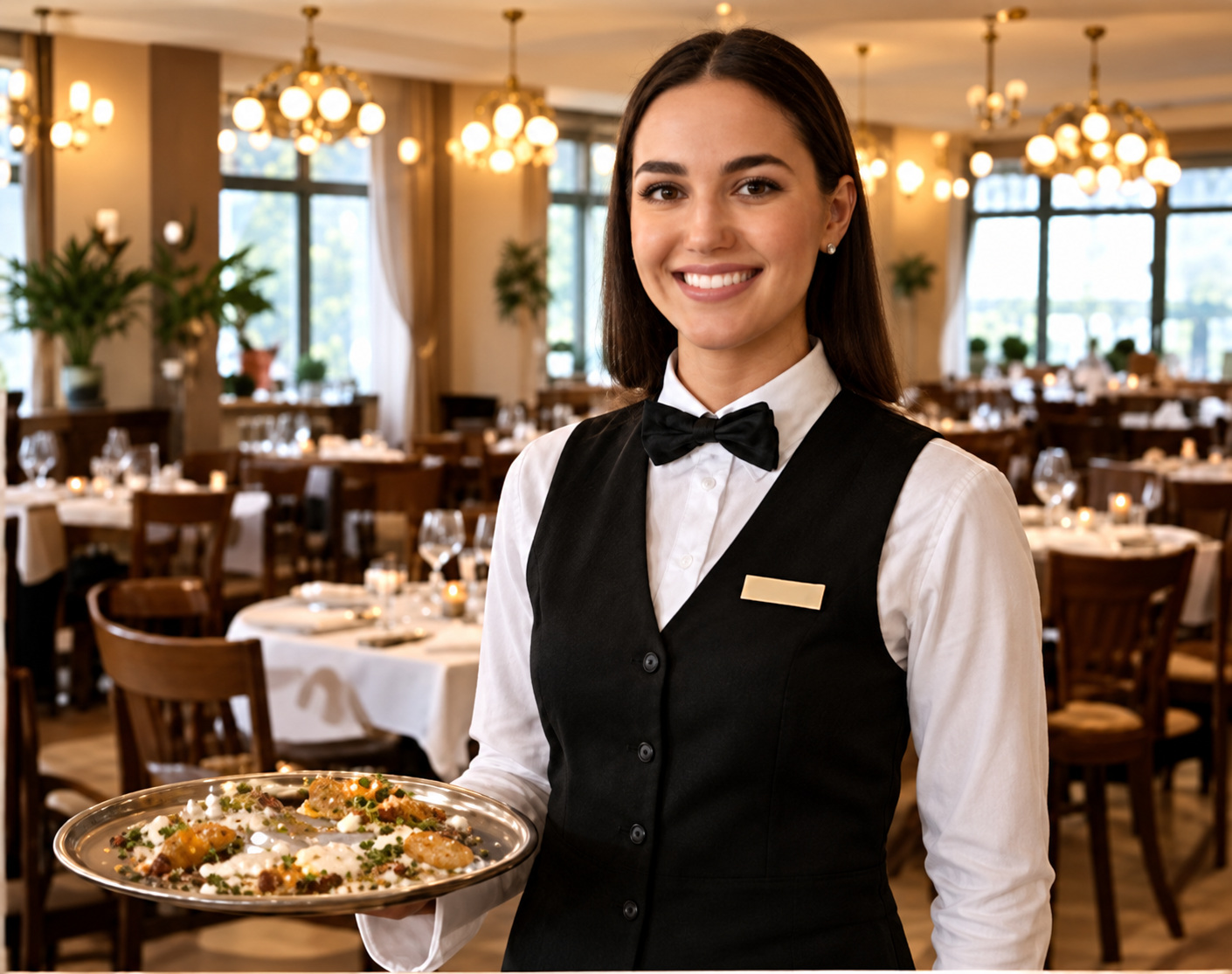 Front of house hospitality professional