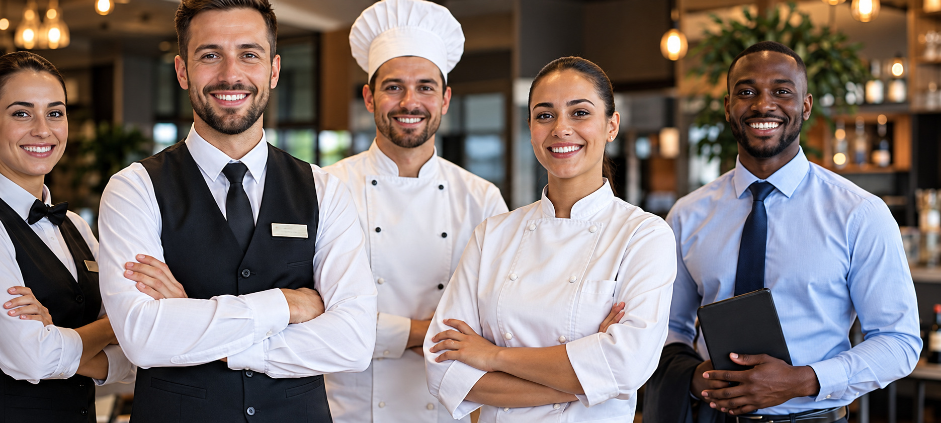 Hospitality staffing team